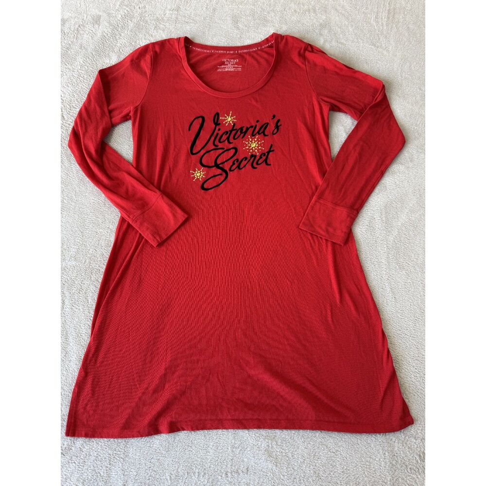 Victoria's Secret long-sleeve nightgown M